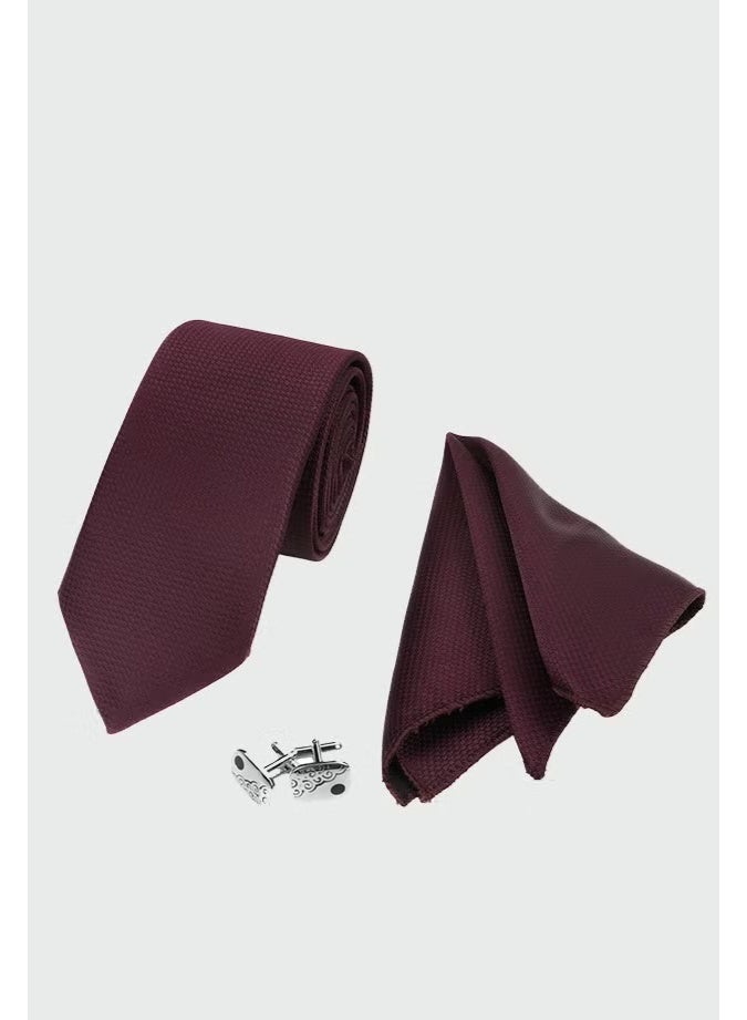 D'S DAMAT مجموعة ربطة عنق ومنديل وزر قميص D'S Groom القياسية 0HF1145SET04 - Image 4